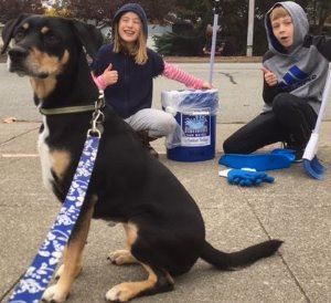Emerson,Jack and Auggie(dog) Sherman