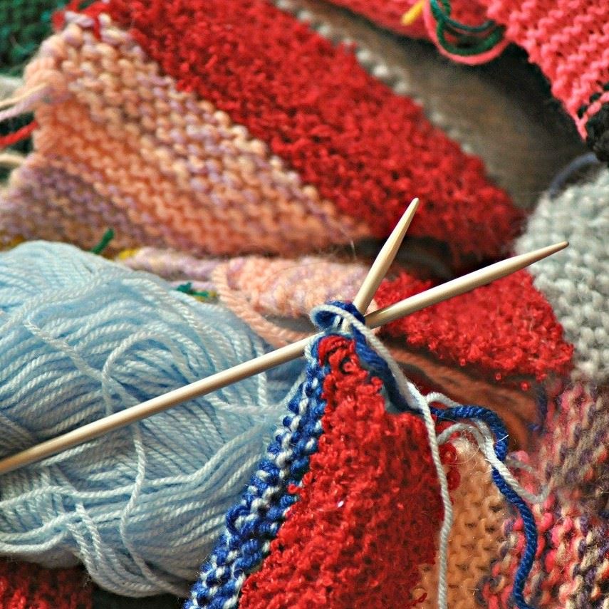 Knitting supplies