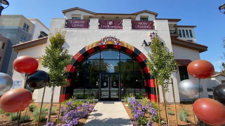 Mosaic Entry Arch at 1650 S. Delaware