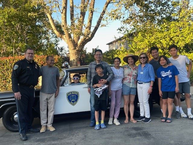 Chief at Block Party