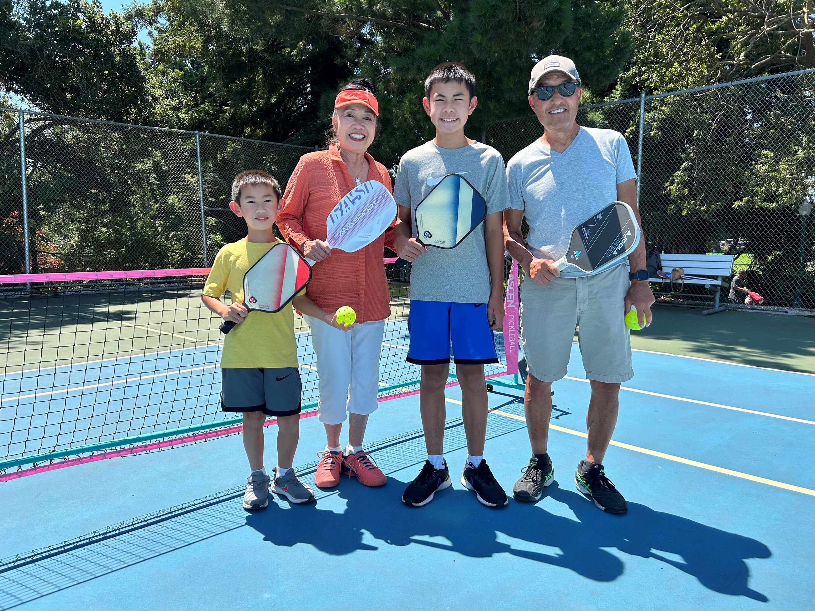 Pickleball Family