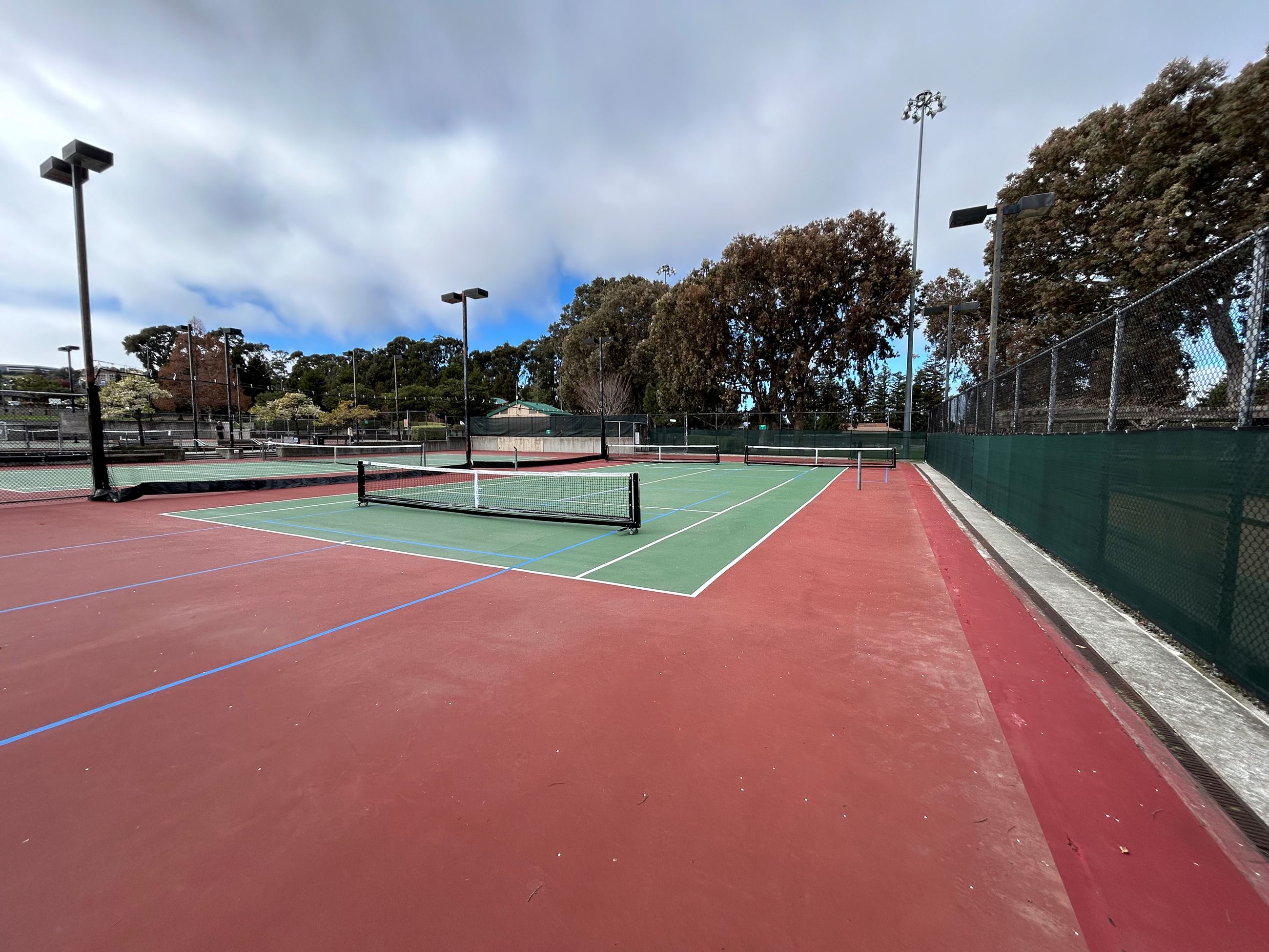 Beresford Pickleball Pilot Program Court View 1
