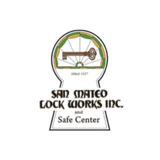 San Mateo Lock Works Logo with URL link