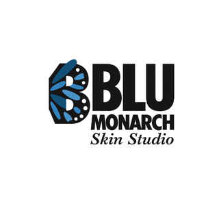 BLU Monarch Skin Studio Logo with URL Link