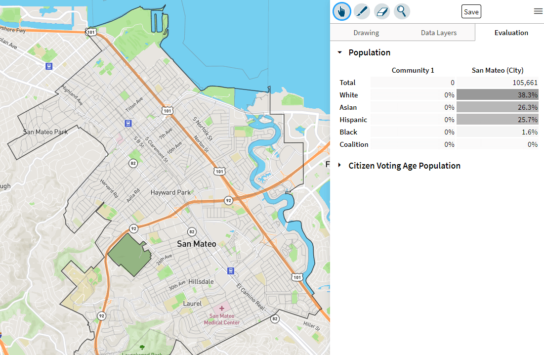 DistrictR Screenshot Opens in new window