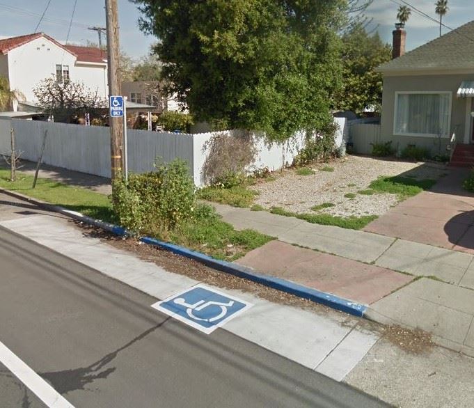 Parking Programs - example of a Disabled Parking Space otherwise known as Accessible parking space