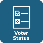 Clickable Button Leading to Voter Status Page
