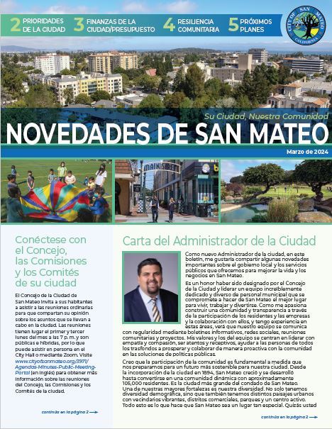 Thumbnail image of newsletter front page