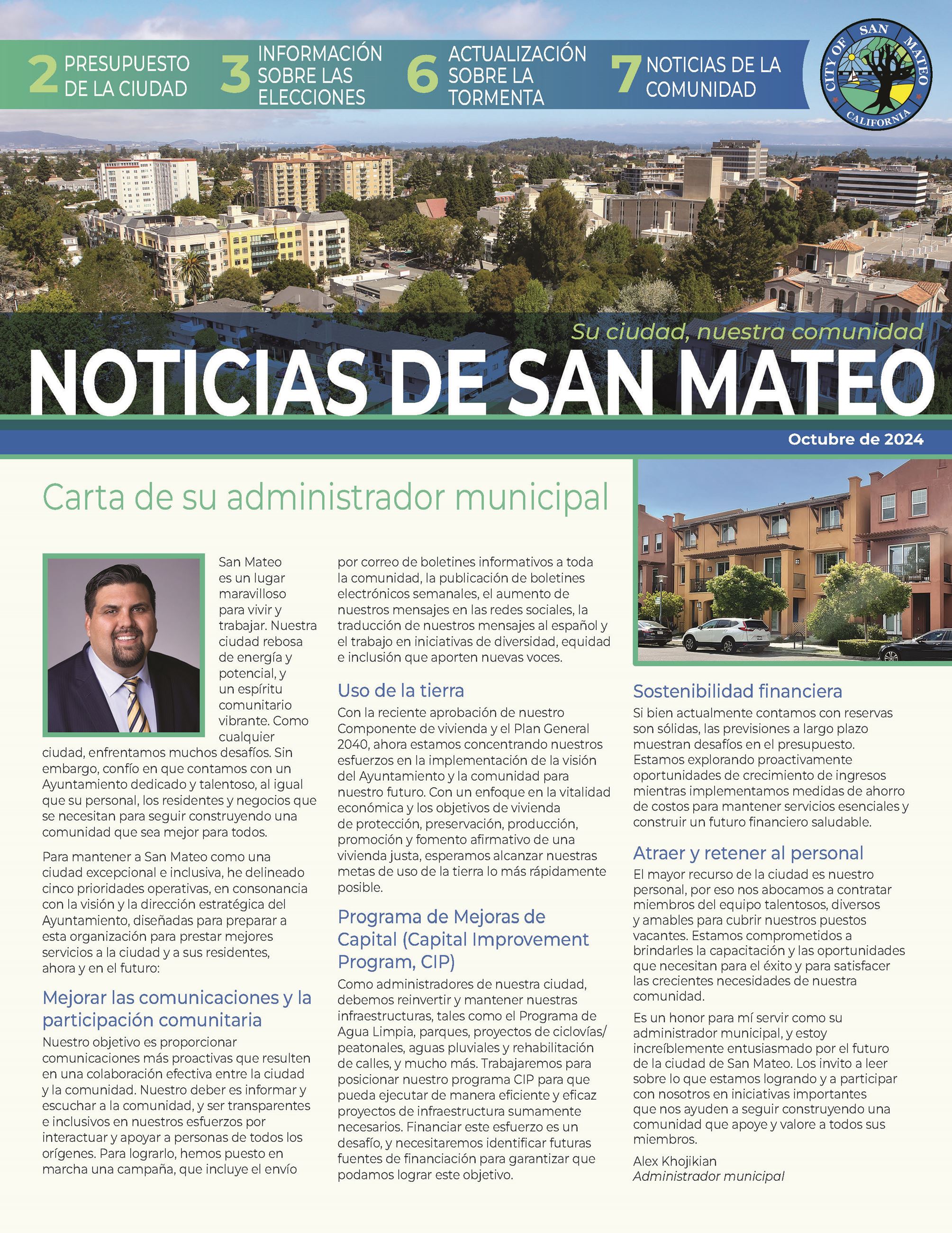 SanMateo-News_October-2024 -Spanish Front Cover image