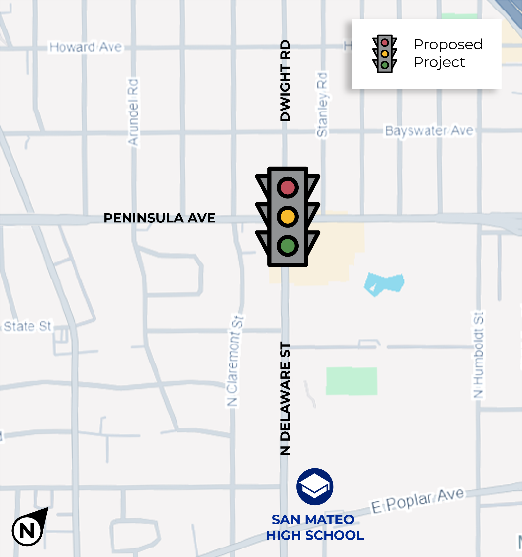 PenDel Project Map Image